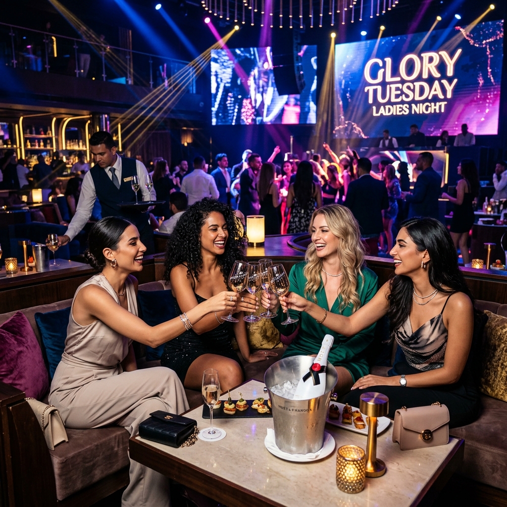 Top Ladies' Nights on Tuesdays in Dubai - Flagship Mid-Week Deals