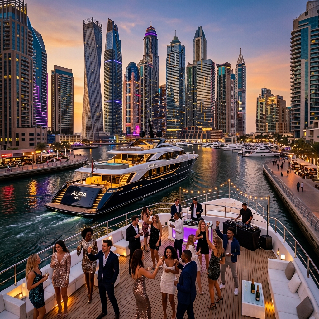 Yacht Party Dubai - Luxury Private Charters & Party Boats