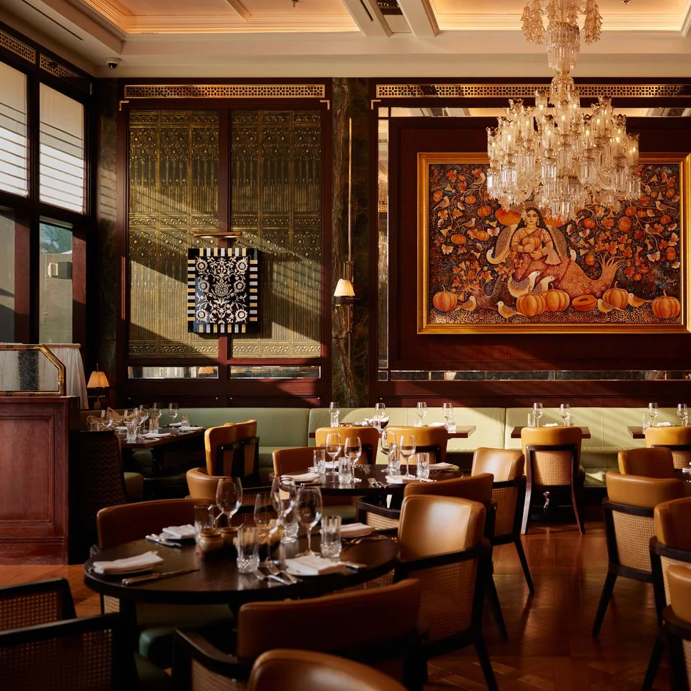 Jamavar Dubai Indian fine-dining room in the Opera District